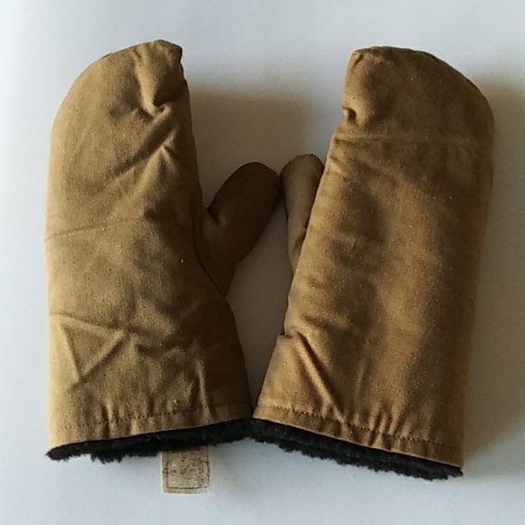 Military glove fur mittens